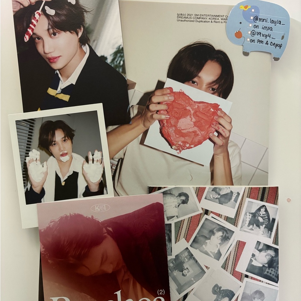 EXO KAI Peaches (2) official kpop album